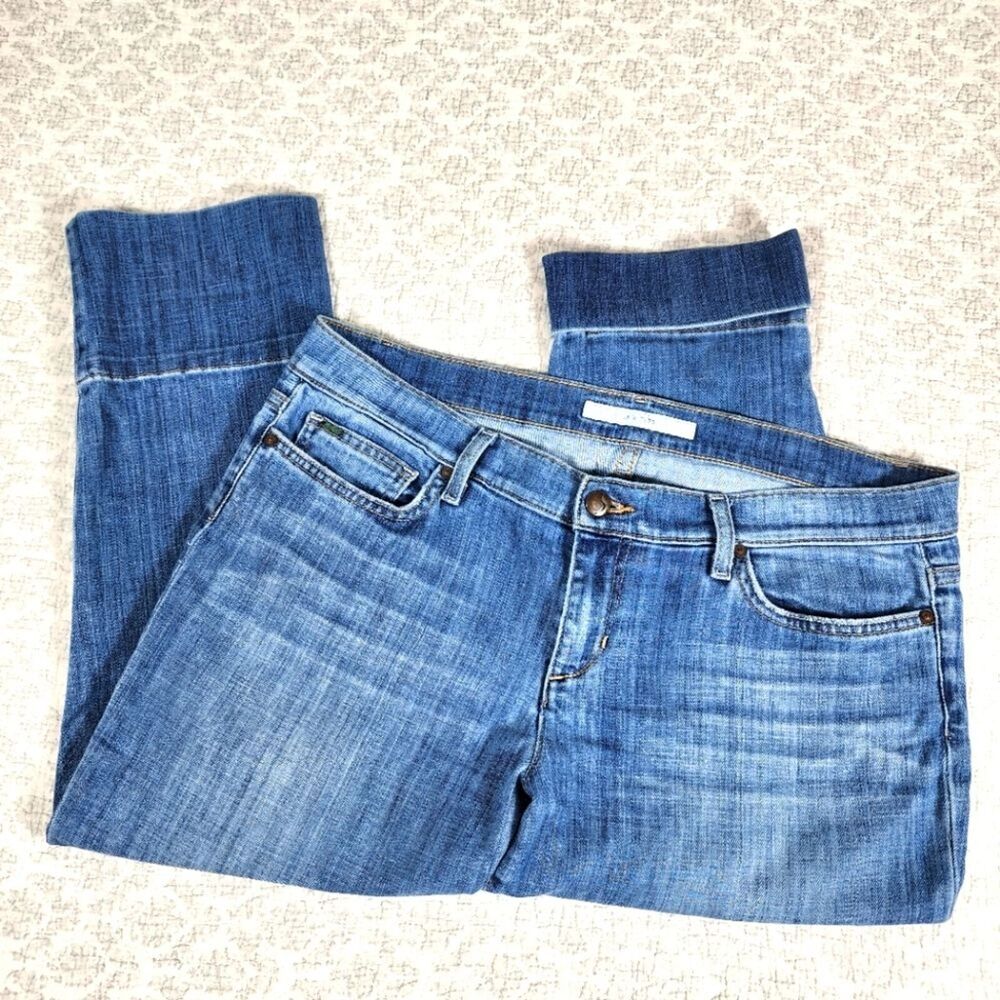 Joe's Jeans Socialite Kicker Cropped Jeans Size 34